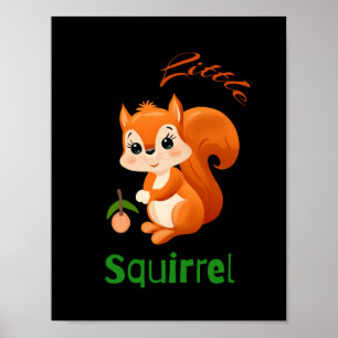 Affiche Petit écureuil