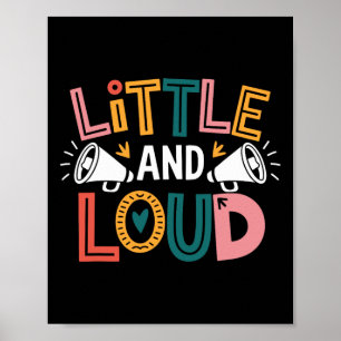 Affiche Petit et fort, Cheerer Cheerleader et Cheer Che