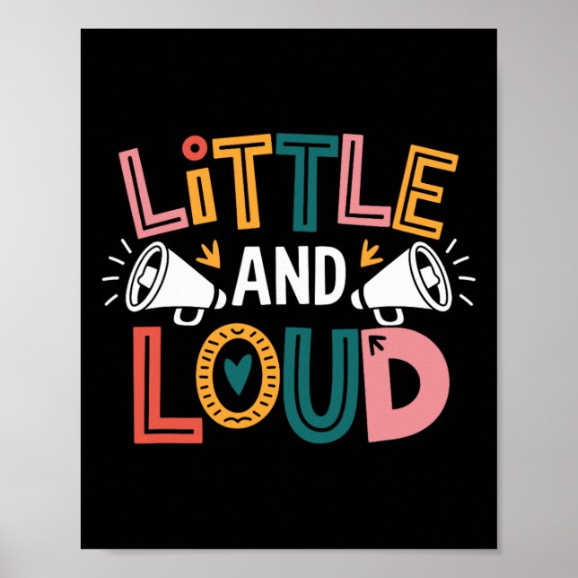 Affiche Petit et fort, Cheerer Cheerleader et Cheer Che (Devant)
