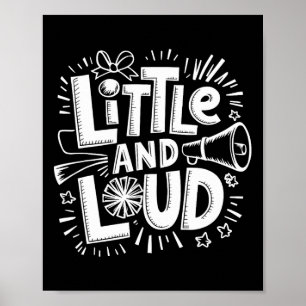 Affiche Petit et fort, Cheerer Cheerleader et Cheer Che