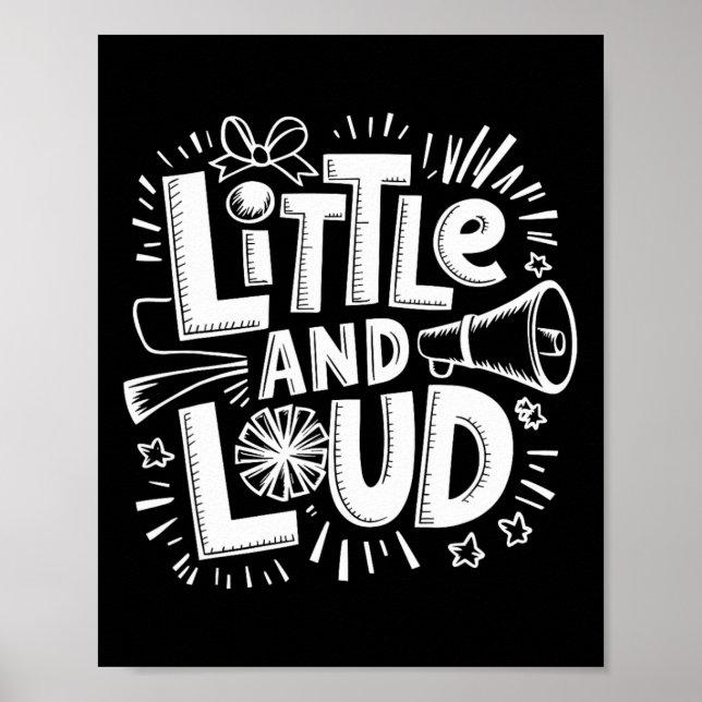 Affiche Petit et fort, Cheerer Cheerleader et Cheer Che (Devant)
