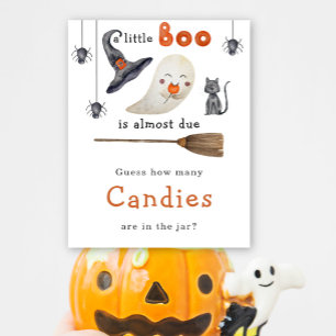 Affiche Petit fantôme - Combien de bonbons