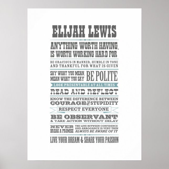 Affiche Petit Gentilhomme (Devant)