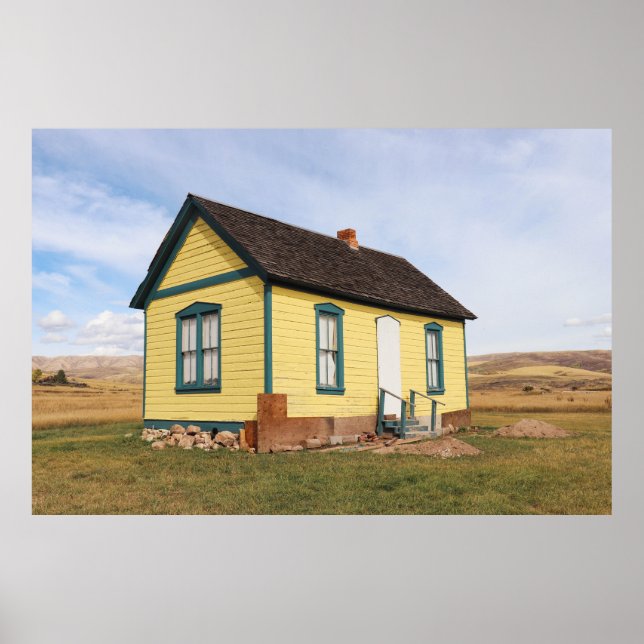Affiche Petit gîte jaune (Devant)