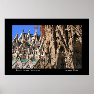 Affiche Petit groupe de Sagrada Familia