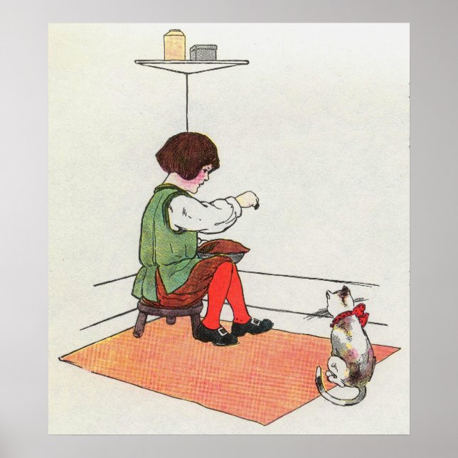 Affiche Petit Jack Horner assis dans le coin (Devant)