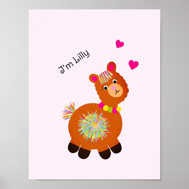 Affiche Petit Lama (Devant)