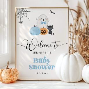 Affiche Petit livre presque dû baby shower accueil