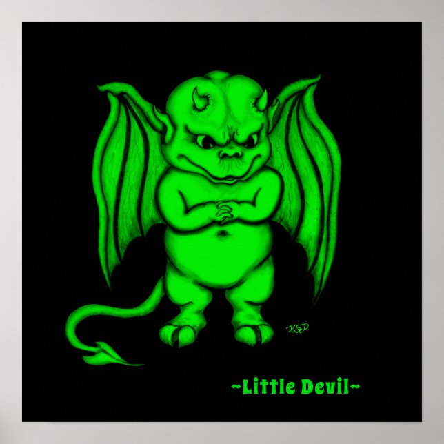 Affiche Petit méchant diable (Devant)