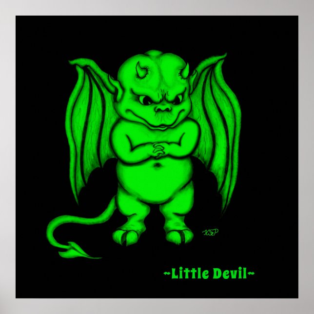 Affiche Petit méchant diable (Devant)