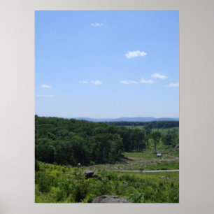 Affiche Petit panorama rond sur le dessus 1