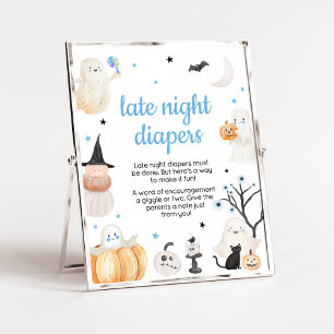 Affiche Petit Petit Boo Halloween Diapos de nuit