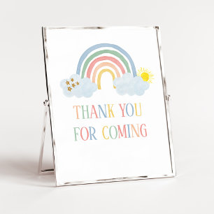 Affiche Petit Rayon de Soleil Merci d'être venu Panneau