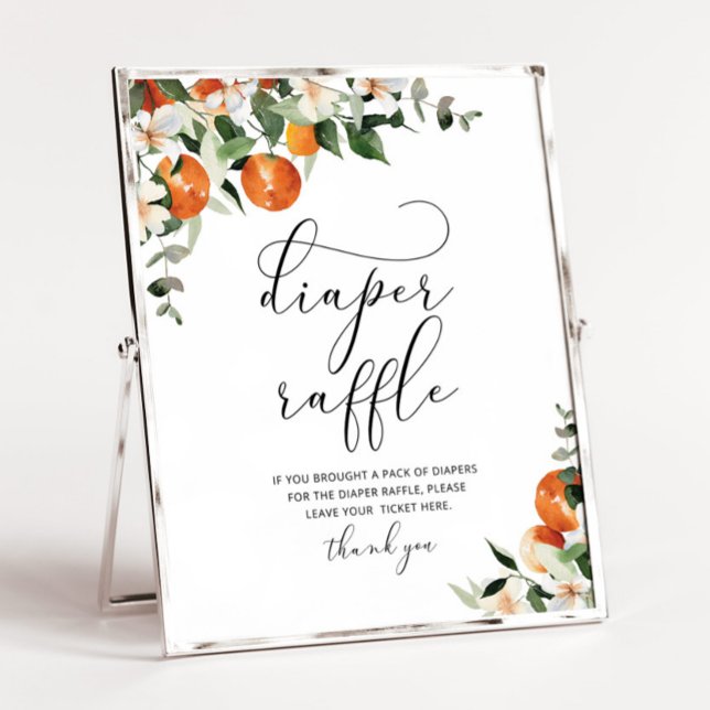 Affiche Petit signe de tombola de couche (Créateur téléchargé)