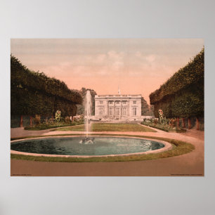 Affiche Petit Trianon, Versailles, France