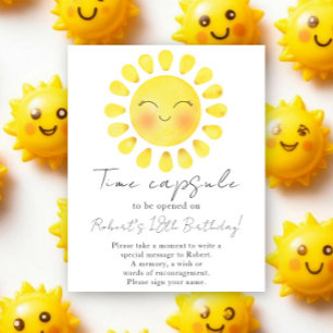 Affiche Petite capsule temporelle Little Sun 1er anniversa