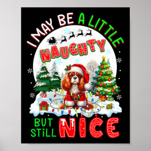 Affiche Petite coquine mais Nice Noël Cavalier Roi Charles