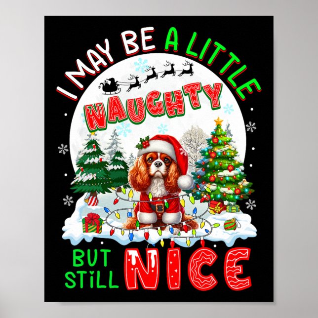 Affiche Petite coquine mais Nice Noël Cavalier Roi Charles (Devant)