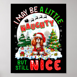 Affiche Petite coquine mais Nice Noël Cavalier Roi Charles