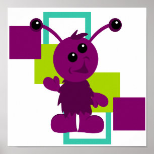 Affiche Petite créature Alien Monster