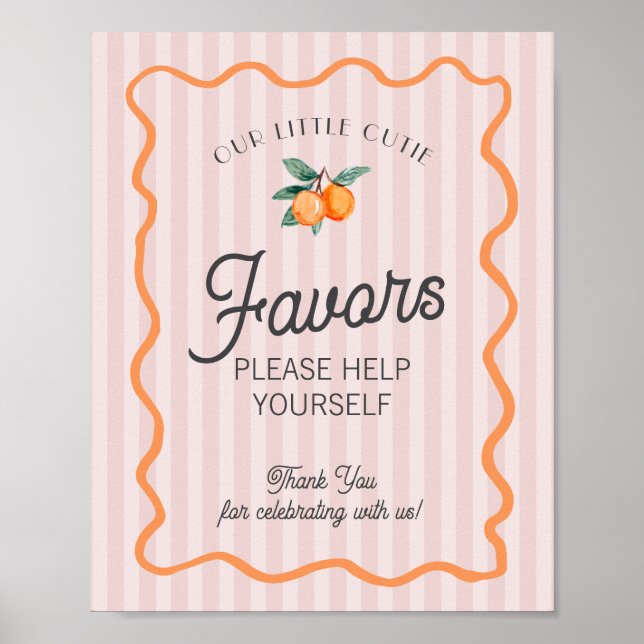 Affiche Petite Cutie Rose Citrus Principale Squeeze Faveur (Devant)