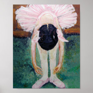 Affiche Petite Danseuse Peinture Impressionniste Ballerine