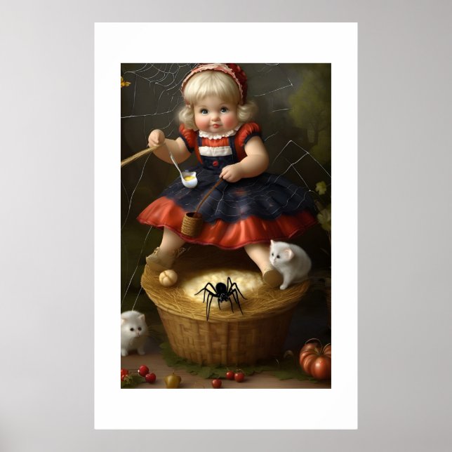Affiche Petite Demoiselle Muffet (Devant)