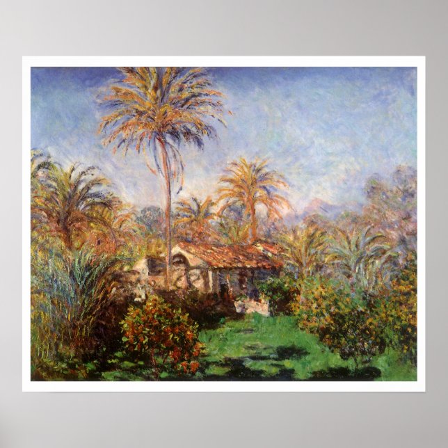 Affiche Petite ferme de campagne à Bordighera par Claude M (Devant)