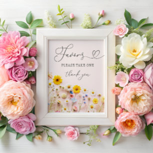 Affiche Petite Fête Fleur sauvage