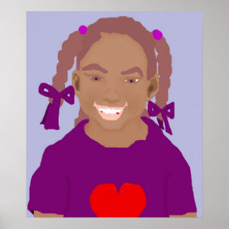 Affiche Petite fille