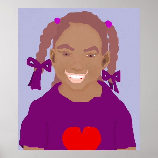 Affiche Petite fille (Devant)