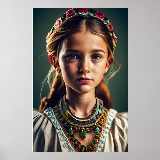 Affiche Petite fille tzigane (Devant)