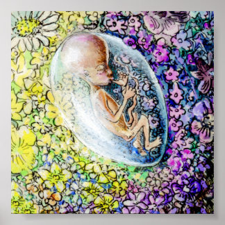 Affiche Petite Fleur - détail