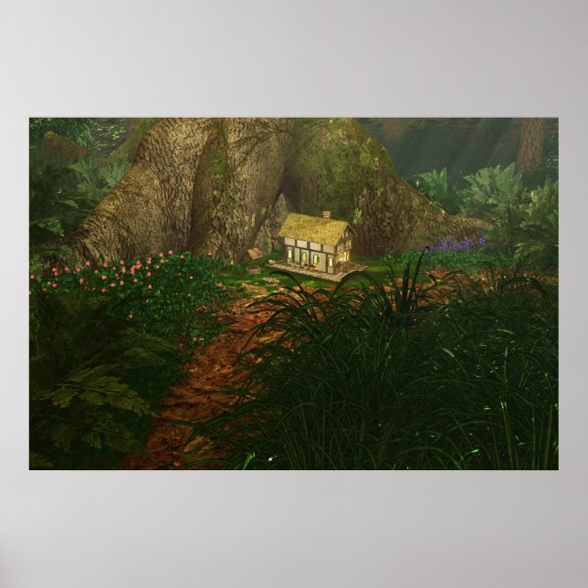 Affiche Petite maison dans le Big Woods Imprimer (Devant)