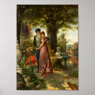 Affiche Petite scène de début du 19ème siècle