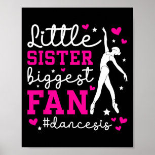 Affiche Petite Soeur Danse Sis Danse Soeur D'Une Danse S