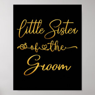 Affiche Petite Soeur De La Groom Mariage Idée Pour