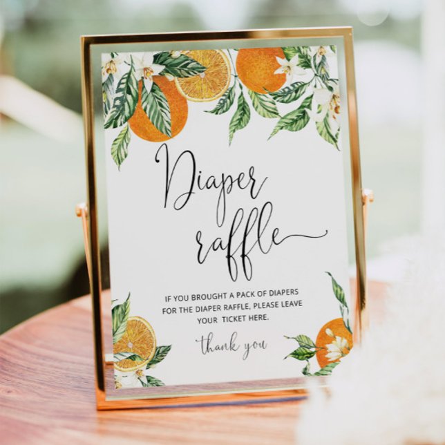 Affiche Petite tombola de couche (Créateur téléchargé)