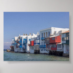 Affiche Petite Venise à Mykonos
