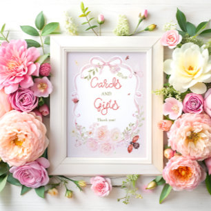 Affiche Petites cartes et cadeaux Bink floraux de Little L