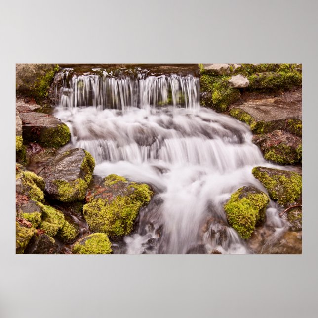 Affiche Petites Chutes En Yosemite (Devant)