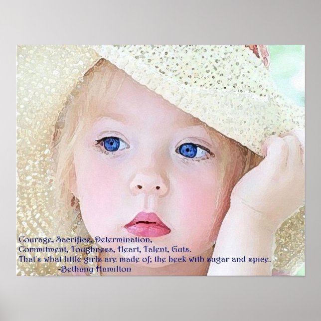 Affiche "Petites filles" (Devant)