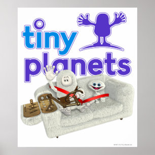 Affiche Petites Planètes Sofa Safari