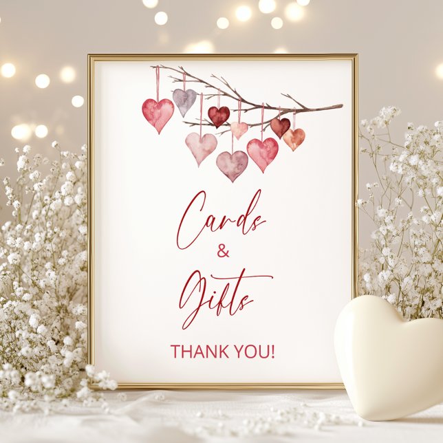 Affiche Petites Valentines amoureuses Cartes et cadeaux (Créateur téléchargé)