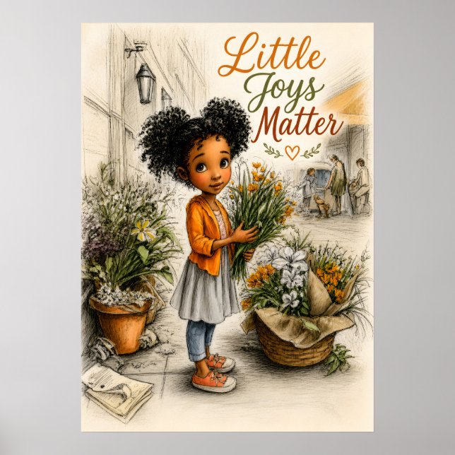 Affiche Petits Bonheurs Illuminent les Jours (Devant)