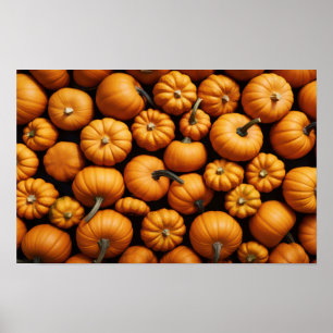Affiche Petits citrouilles pour Halloween