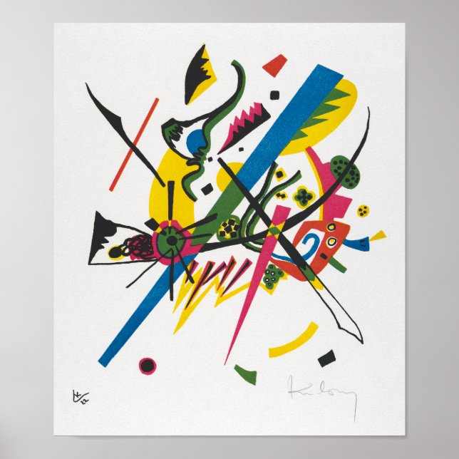 Affiche Petits mondes 1 | Kandinsky | (Devant)