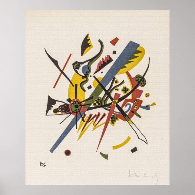 Affiche Petits Mondes I - Wassily Kandinsky (Devant)