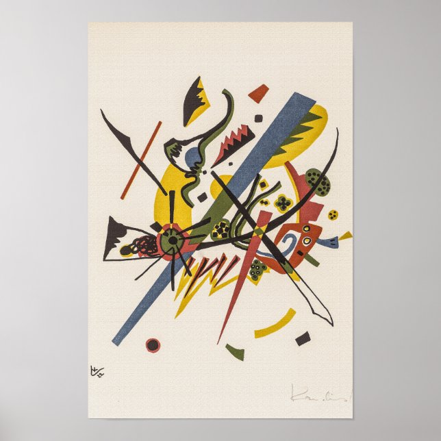 Affiche Petits Mondes I - Wassily Kandinsky (Devant)