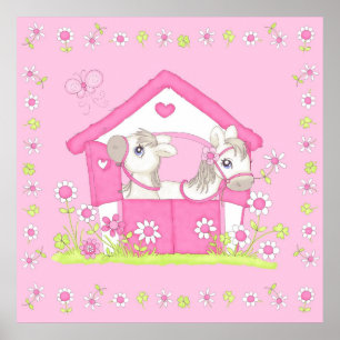 Affiche Petits poneys